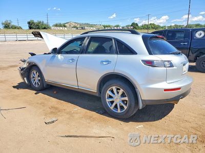 Drugie zdjęcie samochodu z przodu: 2006 INFINITI FX35 BASE VIN:JNRAS08W76X210120 - miniatura