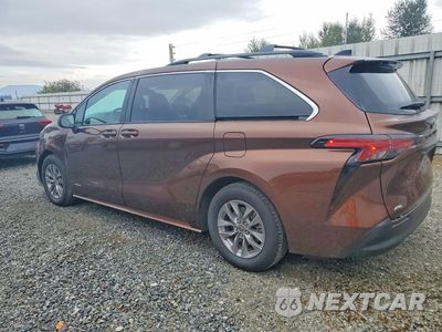 Drugie zdjęcie samochodu z przodu: 2021 TOYOTA SIENNA LE VIN:5TDBSKFC6MS036441 - miniatura
