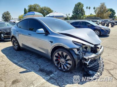 Czwarte zdjęcie samochodu z boku: 2025 TESLA MODEL Y VIN:7SAYGDEF5SF301289 - miniatura