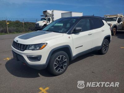 2019 JEEP COMPASS TRAILHAWK 3C4NJDDB6KT618192 - główne zdjęcie licytacji z USA - miniatura