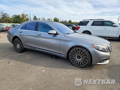 Czwarte zdjęcie samochodu z boku: 2015 MERCEDES-BENZ S 550 4MATIC VIN:WDDUF8FB8FA135565 - miniatura