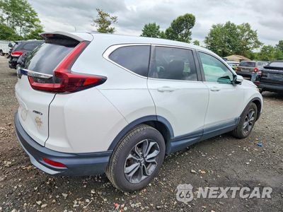Trzecie zdjęcie samochodu z tyłu: 2021 HONDA CR-V EXL VIN:7FARW2H86ME000317 - miniatura