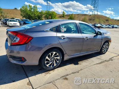 Trzecie zdjęcie samochodu z tyłu: 2016 HONDA CIVIC EX VIN:19XFC2F72GE078587 - miniatura
