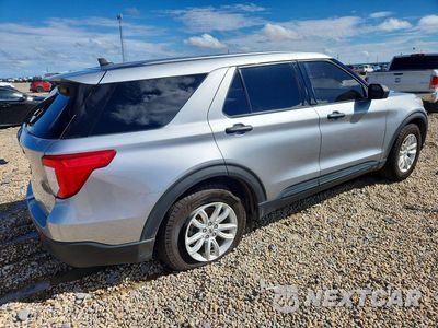 Trzecie zdjęcie samochodu z tyłu: 2021 FORD EXPLORER VIN:1FMSK7BH2MGB16176 - miniatura