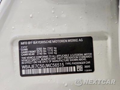 Zdjęcie 12 z 12 samochodu: 2018 BMW 540 XI VIN:WBAJE7C50JWC56515 - miniatura