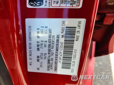 Zdjęcie 12 z 12 samochodu: 2015 MAZDA 3 GRAND TOURING VIN:JM1BM1W39F1230465 - miniatura