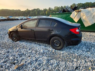Drugie zdjęcie samochodu z przodu: 2012 HONDA CIVIC LX VIN:19XFB2F56CE053963 - miniatura