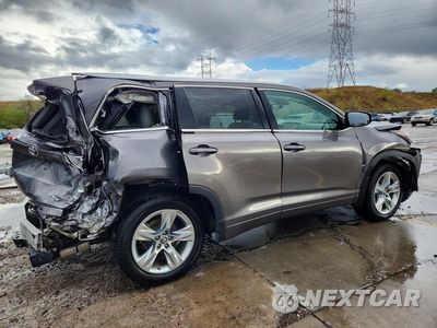 Trzecie zdjęcie samochodu z tyłu: 2017 TOYOTA HIGHLANDER LIMITED VIN:5TDDZRFH0HS483359 - miniatura