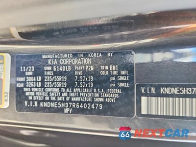 Zdjęcie 13 z 13 samochodu: 2024 KIA CARNIVAL SX VIN:KNDNE5H37R6402479 - miniatura