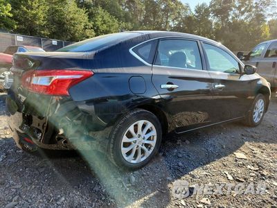 Trzecie zdjęcie samochodu z tyłu: 2019 NISSAN SENTRA SV VIN:3N1AB7AP3KY273089 - miniatura