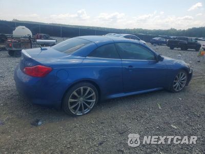 Trzecie zdjęcie samochodu z tyłu: 2009 INFINITI G37 CONVERTIBLE BASE VIN:JNKCV66E39M724709 - miniatura
