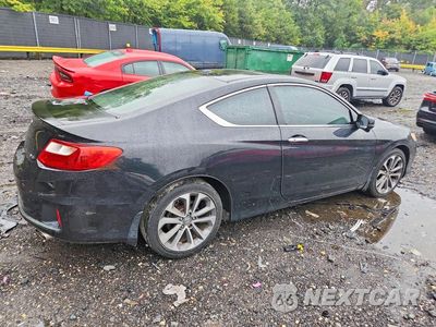 Trzecie zdjęcie samochodu z tyłu: 2013 HONDA ACCORD EXL VIN:1HGCT2A82DA001043 - miniatura