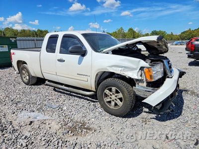 Czwarte zdjęcie samochodu z boku: 2009 GMC SIERRA C1500 SLE VIN:1GTEC29079Z274607 - miniatura