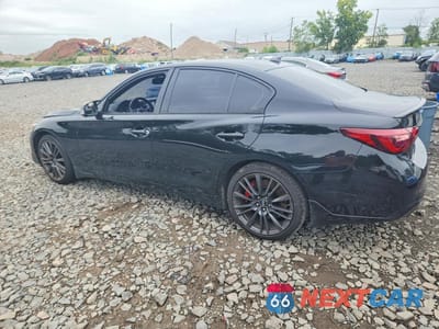 Drugie zdjęcie samochodu z przodu: 2018 INFINITI Q50 RED SPORT 400 VIN:JN1FV7ARXJM700039 - miniatura