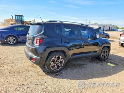 Trzecie zdjęcie samochodu z tyłu: 2015 JEEP RENEGADE LIMITED VIN:ZACCJADTXFPC42673 - miniatura
