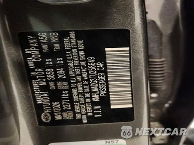 Zdjęcie 13 z 13 samochodu: 2026 HYUNDAI ELANTRA SEL SPORT VIN:KMHLM4DG3TU258649 - miniatura