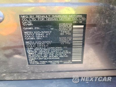 Zdjęcie 13 z 13 samochodu: 2020 NISSAN ROGUE SV VIN:KNMAT2MT2LP505268 - miniatura