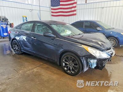 Czwarte zdjęcie samochodu z boku: 2011 HYUNDAI SONATA SE 2.0T VIN:5NPEC4AB9BH318144 - miniatura