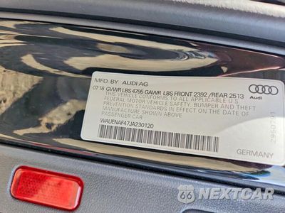 Zdjęcie 12 z 12 samochodu: 2018 AUDI A4 PREMIUM PLUS VIN:WAUENAF47JA230120 - miniatura