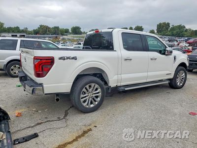 Trzecie zdjęcie samochodu z tyłu: 2024 FORD F150 LARIAT VIN:1FTFW5LD7RFB07092 - miniatura