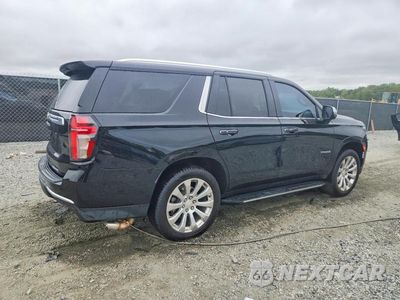 Trzecie zdjęcie samochodu z tyłu: 2023 CHEVROLET TAHOE K1500 PREMIER VIN:1GNSKSKD3PR230224 - miniatura