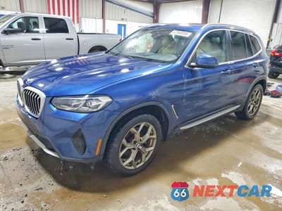 2022 BMW X3 XDRIVE30I 5UX53DP06N9M92707 - główne zdjęcie licytacji z USA - miniatura
