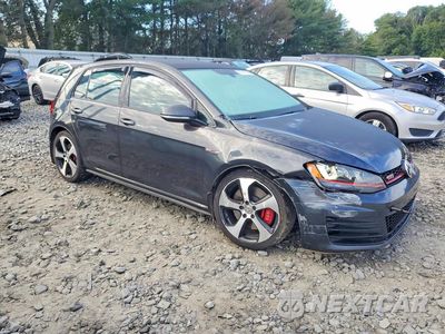 Czwarte zdjęcie samochodu z boku: 2017 VOLKSWAGEN GTI S/SE VIN:3VW447AU1HM009442 - miniatura