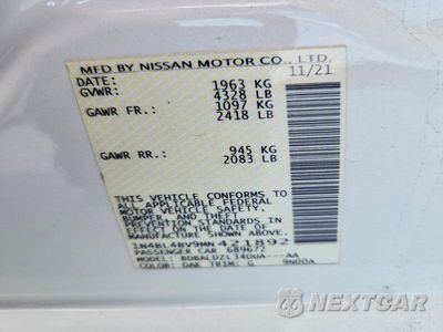 Zdjęcie 13 z 13 samochodu: 2021 NISSAN ALTIMA S VIN:1N4BL4BV9MN421892 - miniatura
