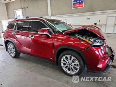 Czwarte zdjęcie samochodu z boku: 2025 TOYOTA HIGHLANDER HYBRID LIMITED VIN:5TDXBRCH2SS674679 - miniatura