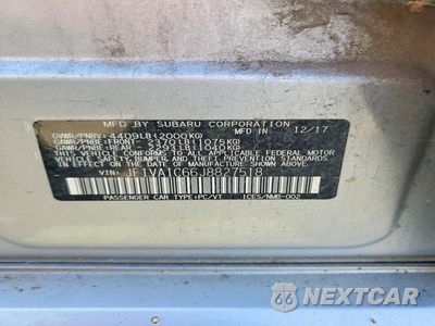 Zdjęcie 12 z 12 samochodu: 2018 SUBARU WRX PREMIUM VIN:JF1VA1C66J8827518 - miniatura