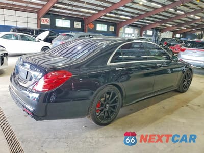 Trzecie zdjęcie samochodu z tyłu: 2017 MERCEDES-BENZ S 63 AMG VIN:WDDUG7JBXHA286408 - miniatura