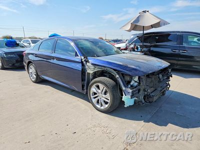 Czwarte zdjęcie samochodu z boku: 2019 HONDA ACCORD LX VIN:1HGCV1F1XKA011980 - miniatura