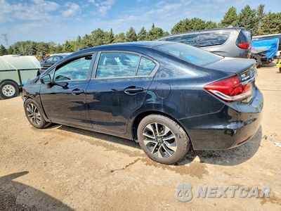 Drugie zdjęcie samochodu z przodu: 2014 HONDA CIVIC EX VIN:19XFB2F8XEE060377 - miniatura