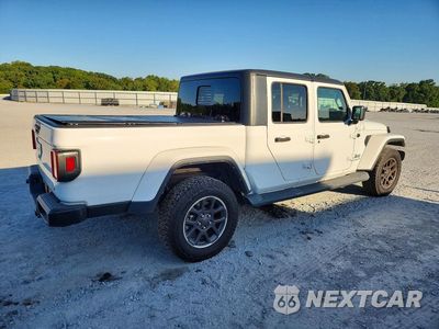 Trzecie zdjęcie samochodu z tyłu: 2021 JEEP GLADIATOR OVERLAND VIN:1C6HJTFGXML569245 - miniatura