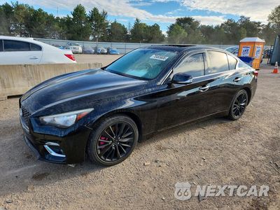 2018 INFINITI Q50 3.0T LUXE JN1EV7AR0JM440164 - główne zdjęcie licytacji z USA - miniatura