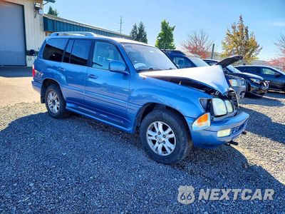 Czwarte zdjęcie samochodu z boku: 2004 LEXUS LX 470 VIN:JTJHT00W143542093 - miniatura
