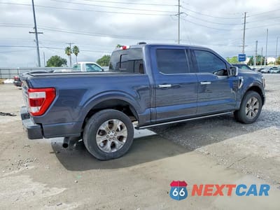 Trzecie zdjęcie samochodu z tyłu: 2021 FORD F150 SUPERCREW VIN:1FTFW1E80MFA31538 - miniatura