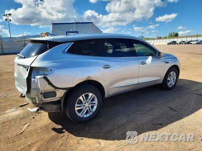 Trzecie zdjęcie samochodu z tyłu: 2020 BUICK ENCLAVE ESSENCE VIN:5GAEVAKW8LJ126377 - miniatura