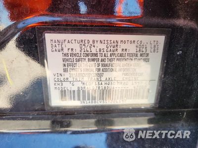 Zdjęcie 12 z 12 samochodu: 2025 NISSAN SENTRA SV VIN:3N1AB8CV5SY226597 - miniatura