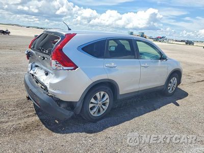 Trzecie zdjęcie samochodu z tyłu: 2013 HONDA CR-V EX VIN:5J6RM4H58DL047407 - miniatura
