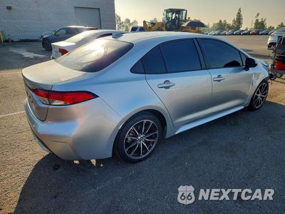 Trzecie zdjęcie samochodu z tyłu: 2020 TOYOTA COROLLA LE VIN:JTDEPRAE1LJ052736 - miniatura