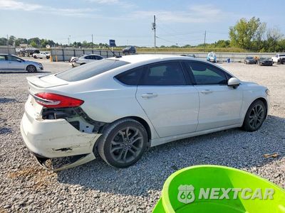 Trzecie zdjęcie samochodu z tyłu: 2018 FORD FUSION SE VIN:3FA6P0HD3JR157557 - miniatura