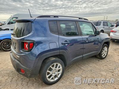 Trzecie zdjęcie samochodu z tyłu: 2022 JEEP RENEGADE LATITUDE VIN:ZACNJDB18NPN80855 - miniatura