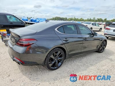 Trzecie zdjęcie samochodu z tyłu: 2023 GENESIS G70 2.0T VIN:KMTG34TAXPU108549 - miniatura