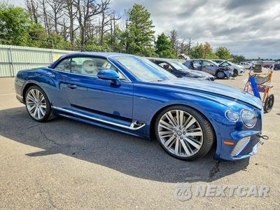 Czwarte zdjęcie samochodu z boku: 2022 BENTLEY CONTINENTAL GT SPEED VIN:SCBDT4ZG8NC093911 - miniatura
