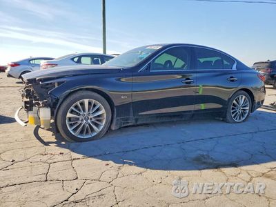 2018 INFINITI Q50 3.0T LUXE JN1EV7AR4JM439454 - główne zdjęcie licytacji z USA - miniatura