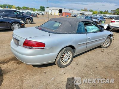 Trzecie zdjęcie samochodu z tyłu: 2004 CHRYSLER SEBRING LXI VIN:1C3EL55R14N256288 - miniatura