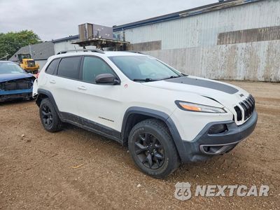 Czwarte zdjęcie samochodu z boku: 2015 JEEP CHEROKEE TRAILHAWK VIN:1C4PJMBS0FW701998 - miniatura