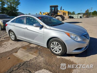 Czwarte zdjęcie samochodu z boku: 2011 HYUNDAI SONATA GLS VIN:5NPEB4AC4BH035629 - miniatura
