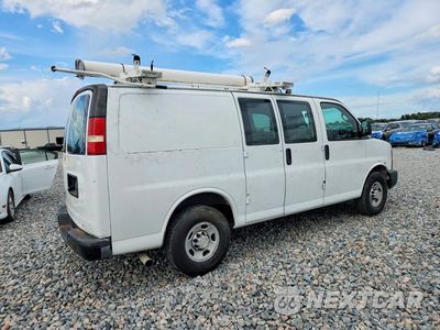 Trzecie zdjęcie samochodu z tyłu: 2013 CHEVROLET EXPRESS G2500 VIN:1GCWGFCA7D1904361 - miniatura
